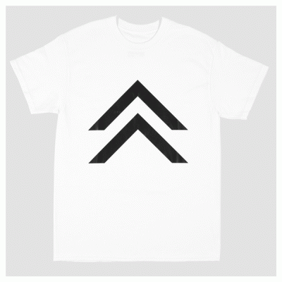 Chevron white t-shirt